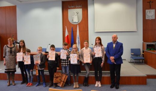 Rozdanie nagród w międzyszkolnych konkursach literackim i cz