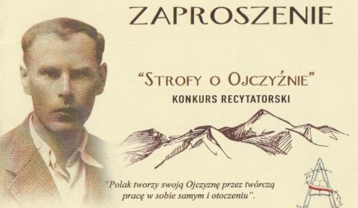 Konkurs recytatorski "Strofy o Ojczyźnie"