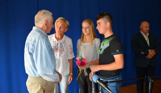 Spotkanie z najstarszym uczniem szkoły