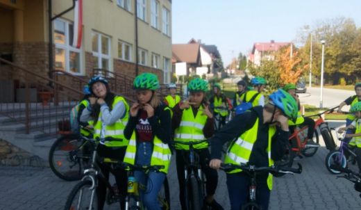 Odblaskowa wycieczka rowerowa