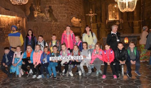 Wycieczka klasy 2b do Wieliczki