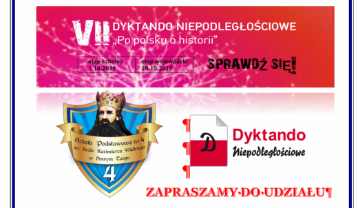VII Ogólnopolskie Dyktando Niepodległościowe "Po polsku