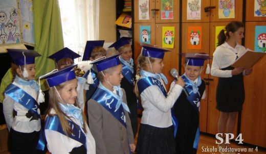 Ślubowanie klasy I-Dzień Nauczyciela