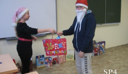 Mikołajki w klasie VIb