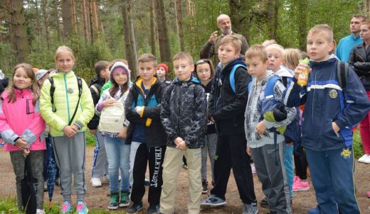 Klasy czwarte w "Borze na Czerwonem"