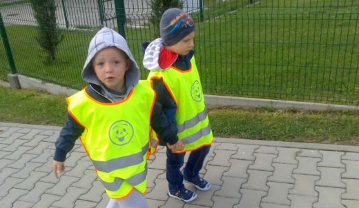 Pierwsze dni przedszkolaków w SP4