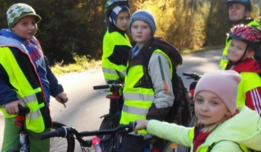 Odblaskowa wycieczka rowerowa