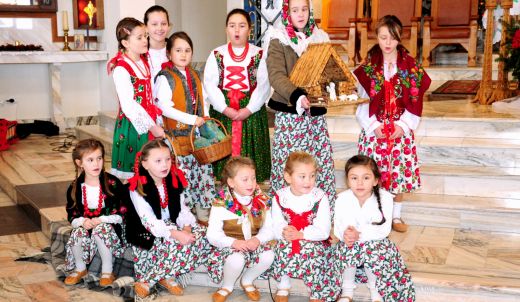 Jasełka po góralsku - występ w Kościele Św. Brata Alberta na