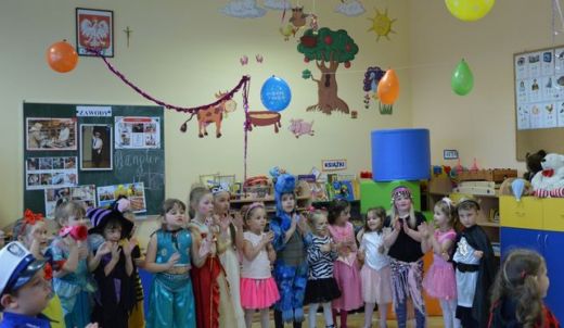 Karnawał u przedszkolaków