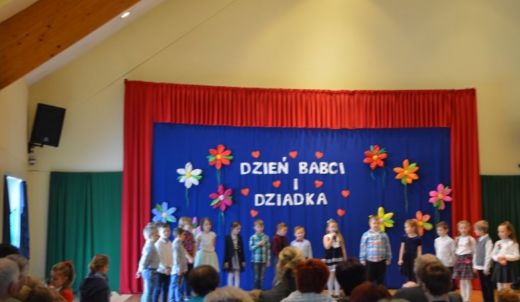 Dzień Babci i Dziadka w klasach Ia, IIa, IIIb