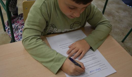 Test o rochu drogowym uczniów kllas trzecich