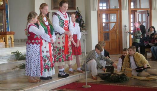Jasełka w kościele św. Brata Alberta