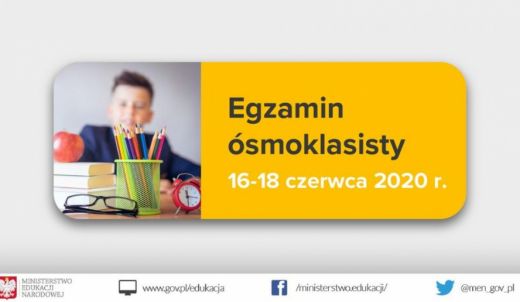Egzaminy uczniów klas ósmych