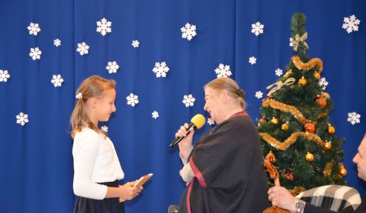 Rodzinne spotkanie z panią Wandą
