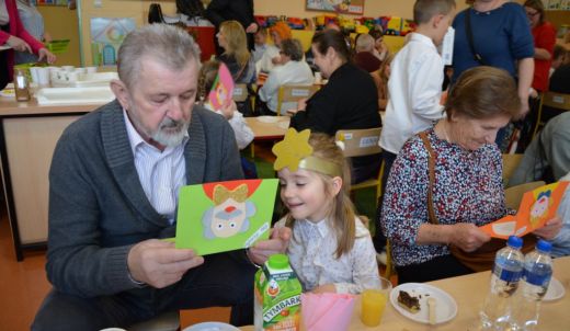 Dzień Babci i Dziadka wśród najmłodszych uczniów