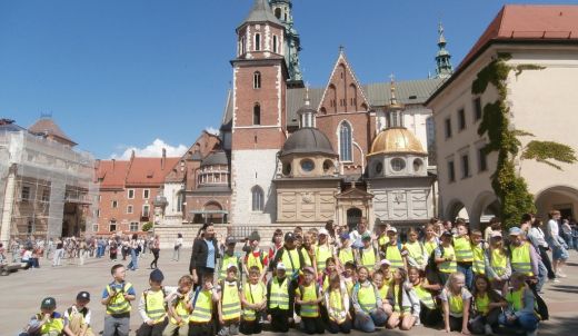 Wycieczka  klas trzecich do Krakowa