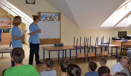 "Promocja zdrowia" - spotkania ze studentkami PPWS