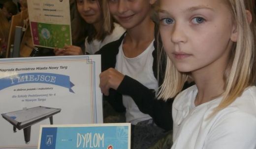 I miejce w Miejskim Konkursie Recyklingowym