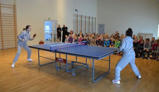 Spotkanie z Mistrzynią Polski w tenisie stołowym