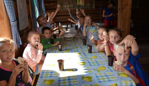 Klasa IIc na zajęciach "Od ziarna do chleba"