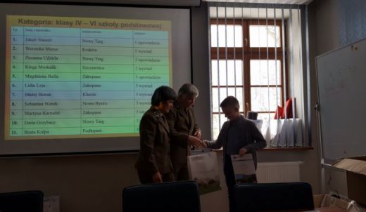 Wojewódzki Konkurs Literacki "Na Tatrzańskim Szlaku&quo